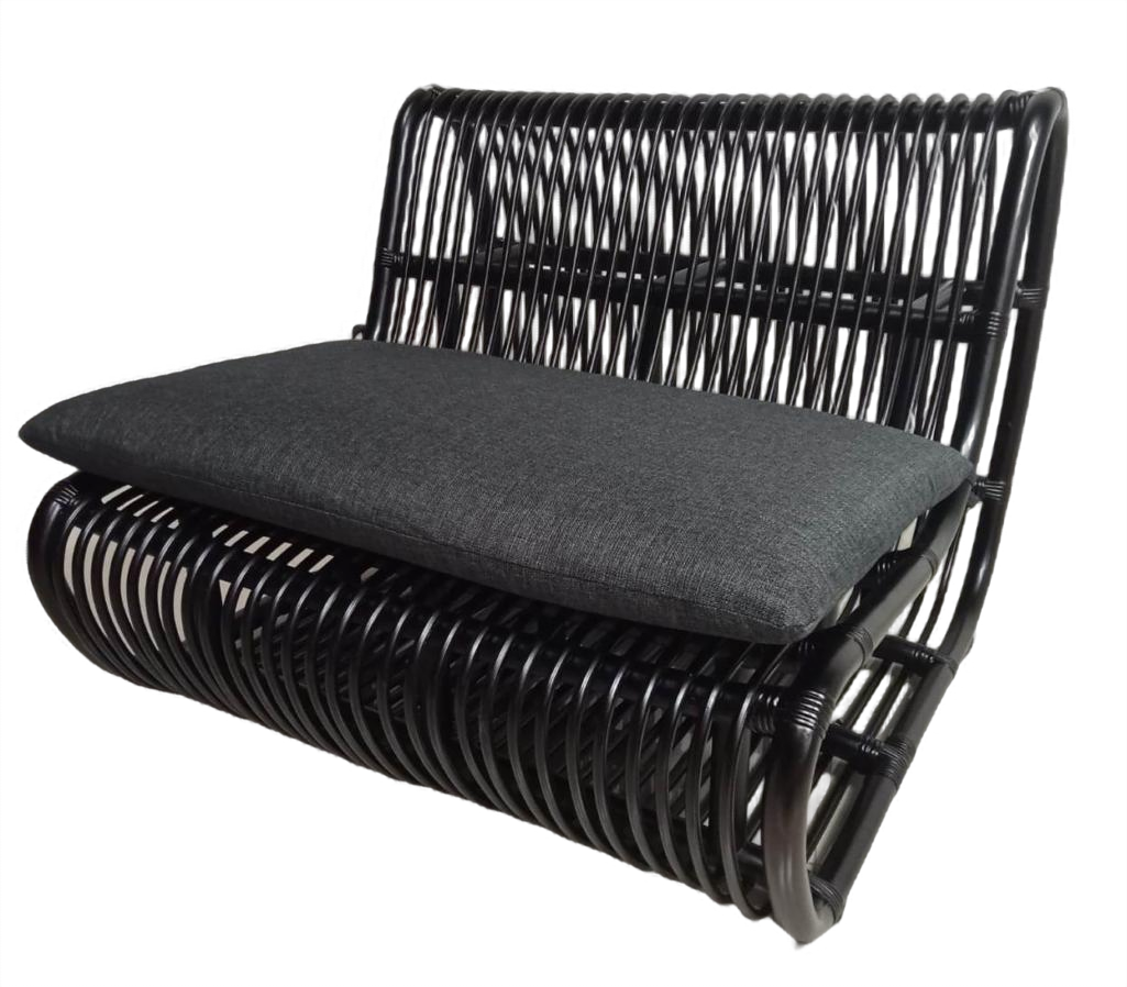 R11 KKSF110 Sofa (Solid Black) 80x60x36.5cm x2 (5-5)